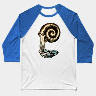 Snail with flowing magic: stream of dreams Baseball T-Shirt